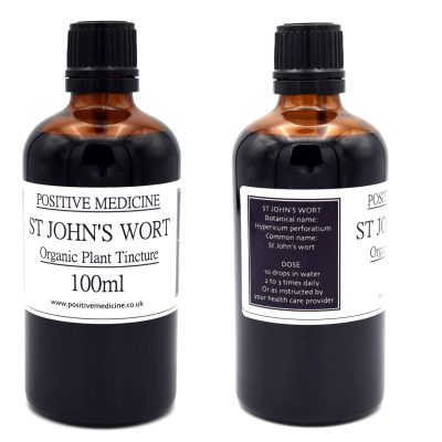 St Johns Wort Tincture  100ml - 1:3  45% vol. alc